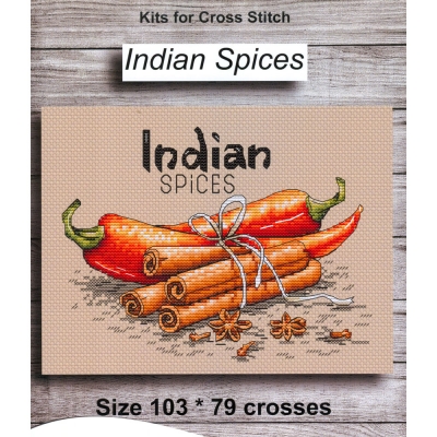 [십자수 외국패키지] Indian Spices / UK
