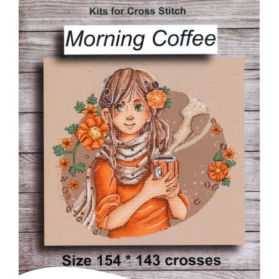 [십자수 외국패키지] Morning Coffee / UK