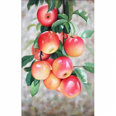 보석십자수 탐스러운사과-A8652-1-3D전체-40*70cm