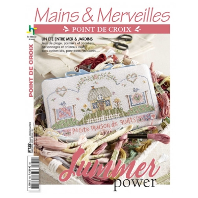 [프랑스ES] MAINS & MERVEILLES CROSS STITCH N 132-SUMMER POWER