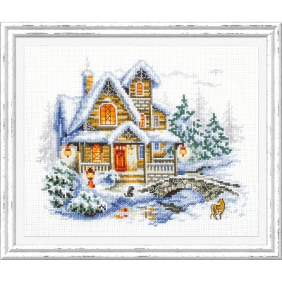 Magic Needle Kit/Winter Cottage-110-042