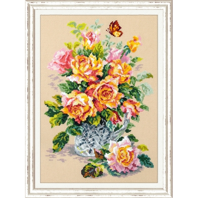 Magic Needle Kit/Tea Roses-100-021