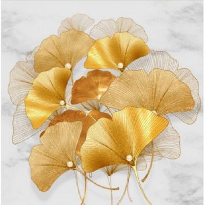 보석십자수 금빛은행잎 -X2419-1-3D-40*40cm-Y