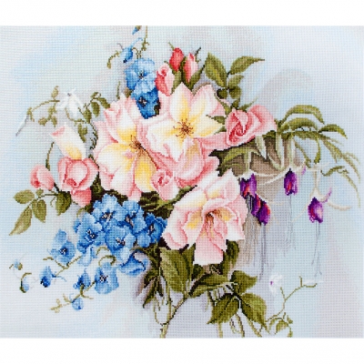 루카스 실십자수 패키지 Bouquet with Bells,BA2362