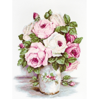 루카스 실십자수 패키지 Mixed Roses,BA2329