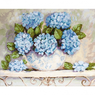 루카스 실십자수 패키지 Hydrangeas,BA2328