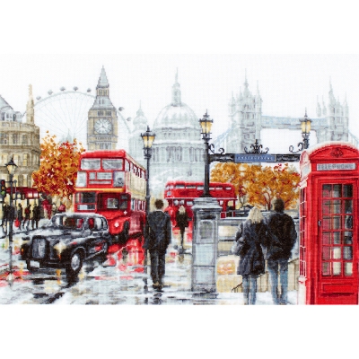 루카스 실십자수 패키지 London,B2376