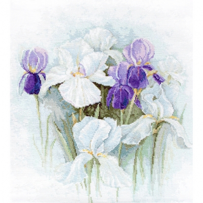 루카스 실십자수 패키지 Irises,B2367
