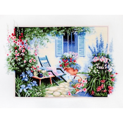 루카스 실십자수 패키지 Flower Garden,B2342