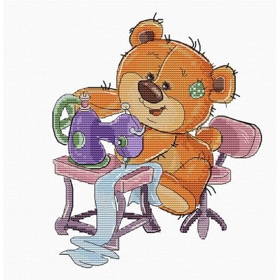 루카스 실십자수 패키지 Teddy-bear,B1179