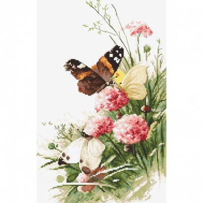 외국 십자수패키지 LETISTITCH/ Butterflies in the field-938
