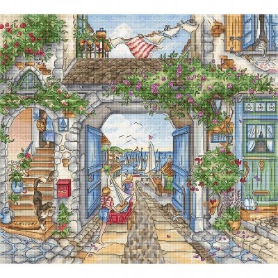외국 십자수패키지 LETISTITCH/ To The Harbor-L8004