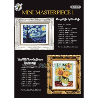 MINI MASTERPIECE 1 (소다-FA1)-십자수도안