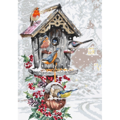 루카스 실십자수 패키지 Bird House,B2399