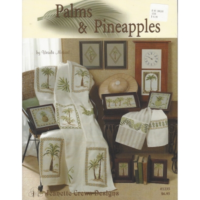 Palms & Pineapples No- 1235