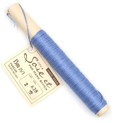 후직스 실크 자수실 Soie et 단색 628