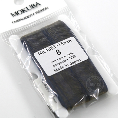 모쿠바 리본 자수실 오간디 4563 15mm 8