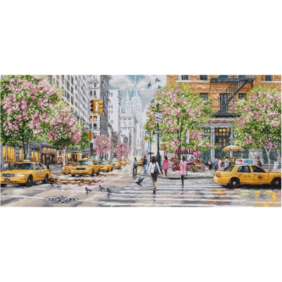루카스 실십자수 패키지 Gold Collection / New York  BU5049