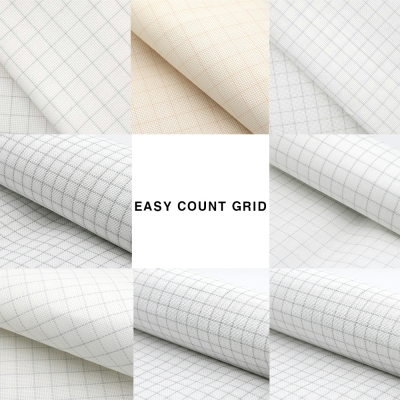 쯔바이 라인 십자수원단 EASY COUNT GRID  / 라인이 물에 지워집니다
