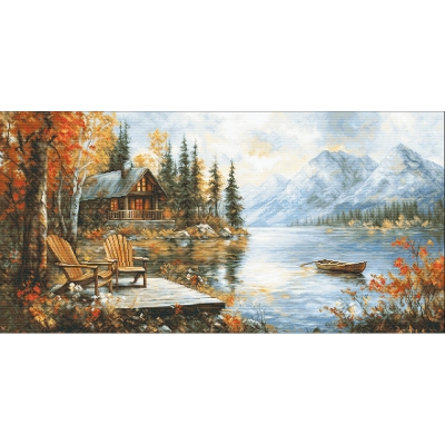 루카스 실십자수 패키지 Gold Collection / Echoes of a Golden Season, B716