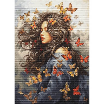루카스 실십자수 패키지 Passion in Flight, BU5085