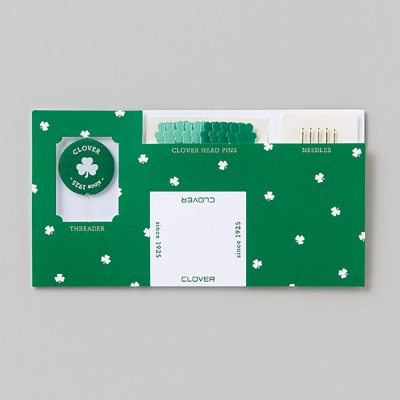 크로바 모티브 시침핀 바늘세트 70-300